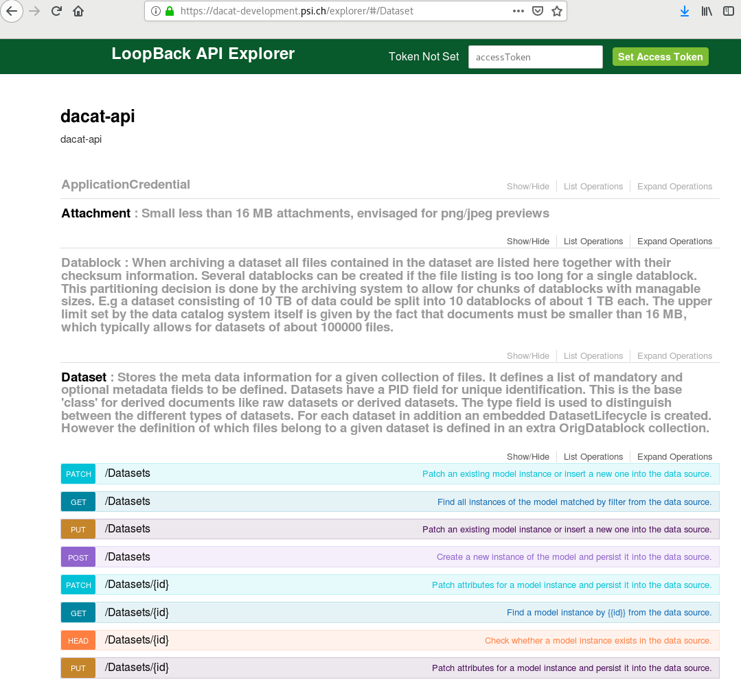 API Explorer